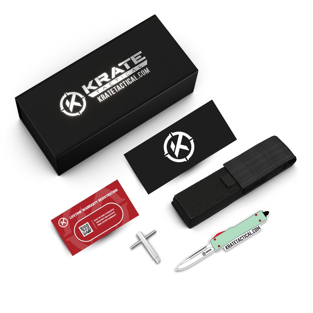 items included in otf knife box
