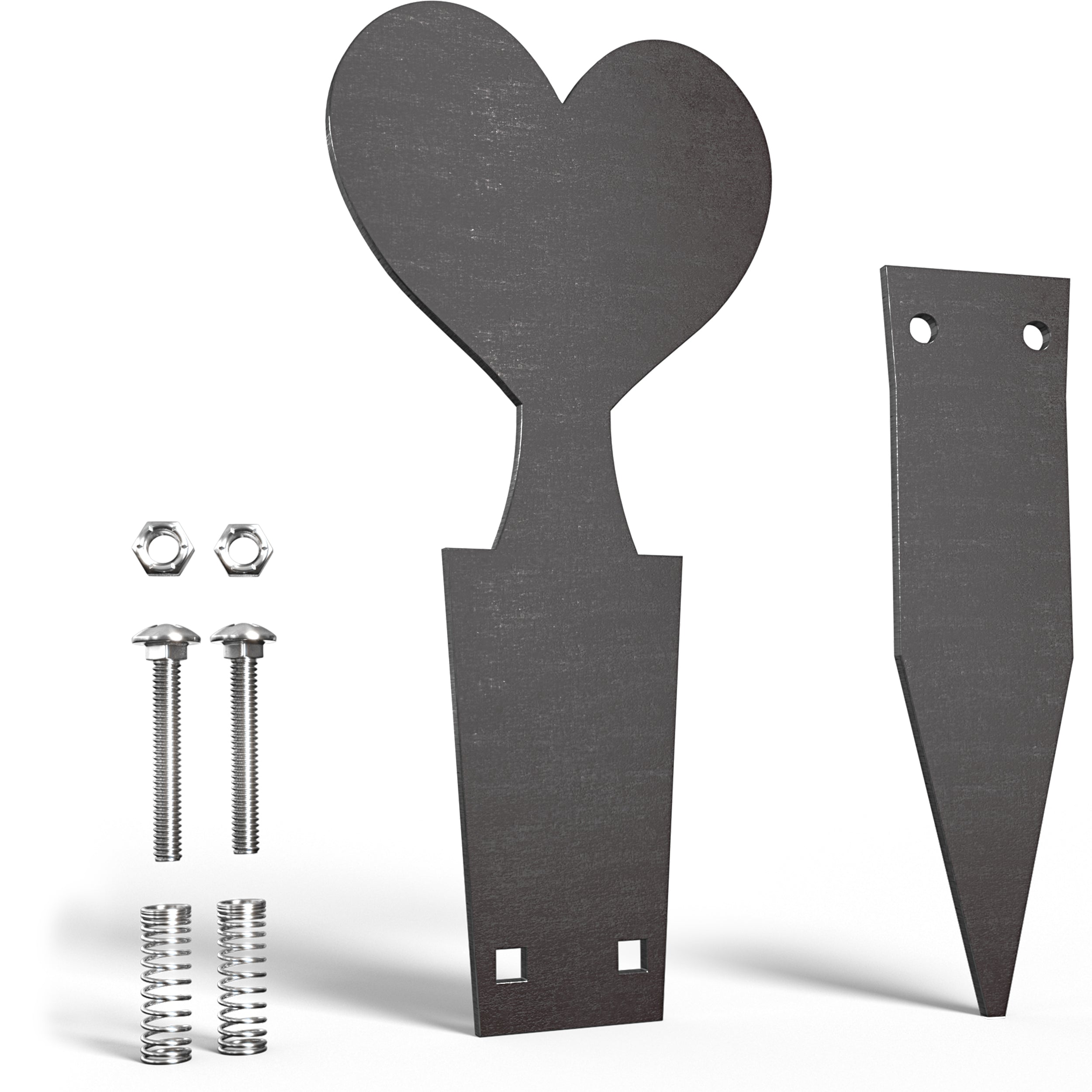 Heart - Deck of Cards - 3/8" AR500 Steel