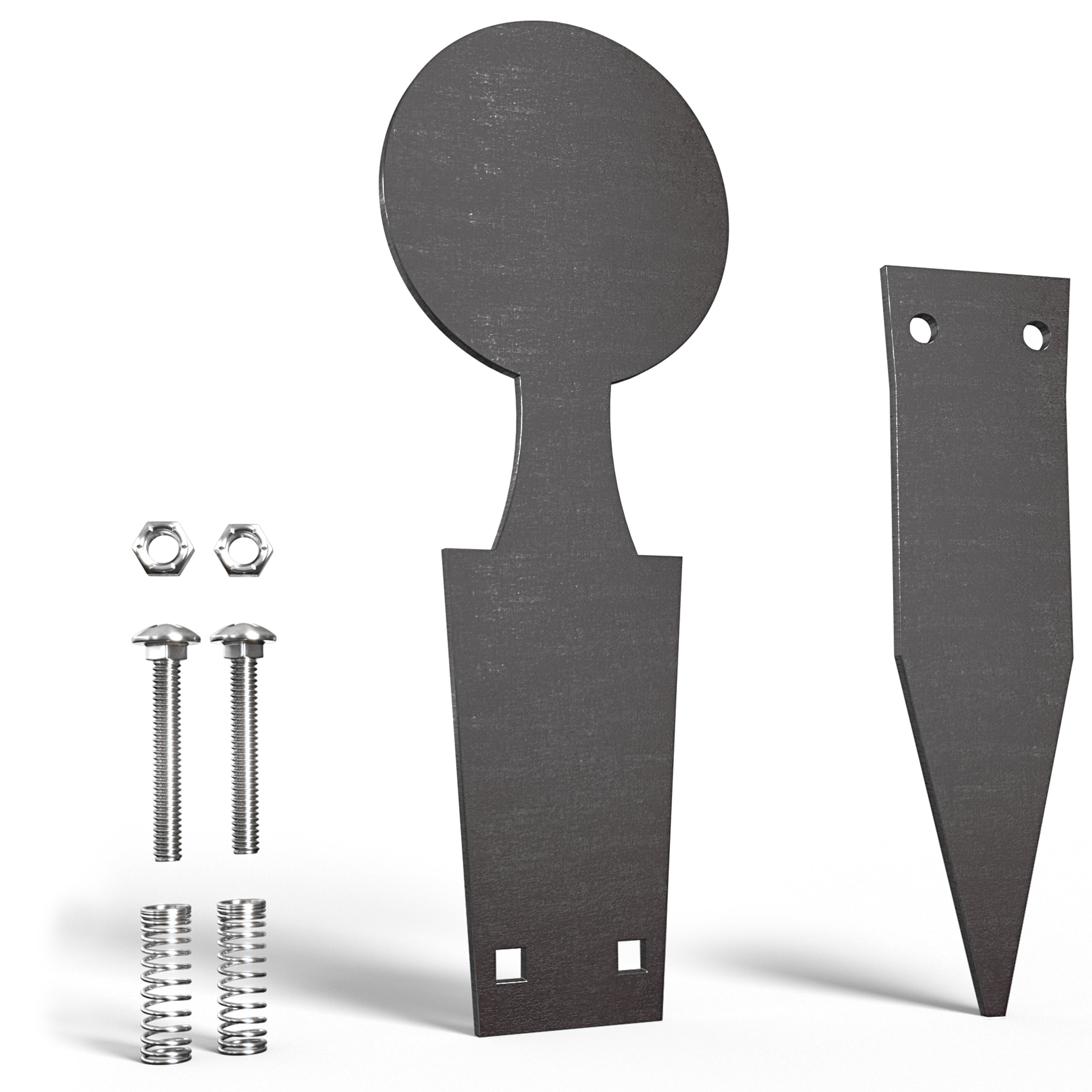 Round - Deck of Cards - 3/8" AR500 Steel
