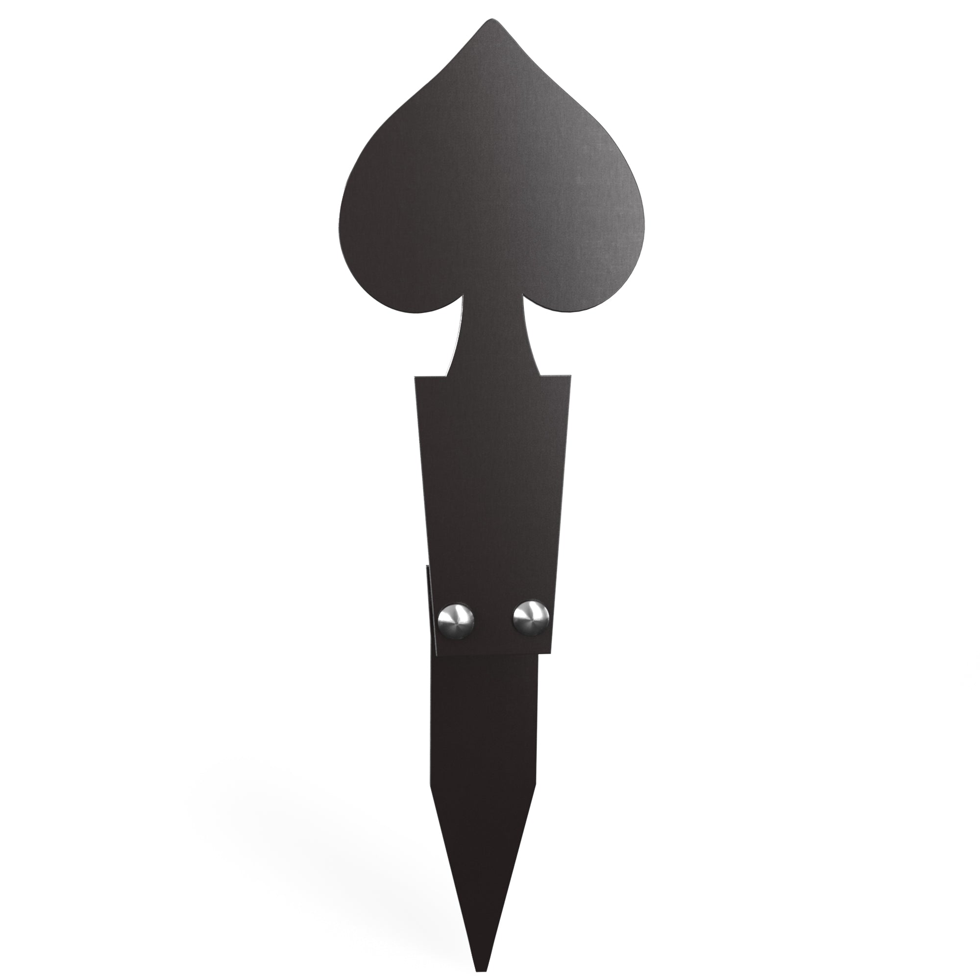 Spade - Deck of Cards - 3/8" AR500 Steel