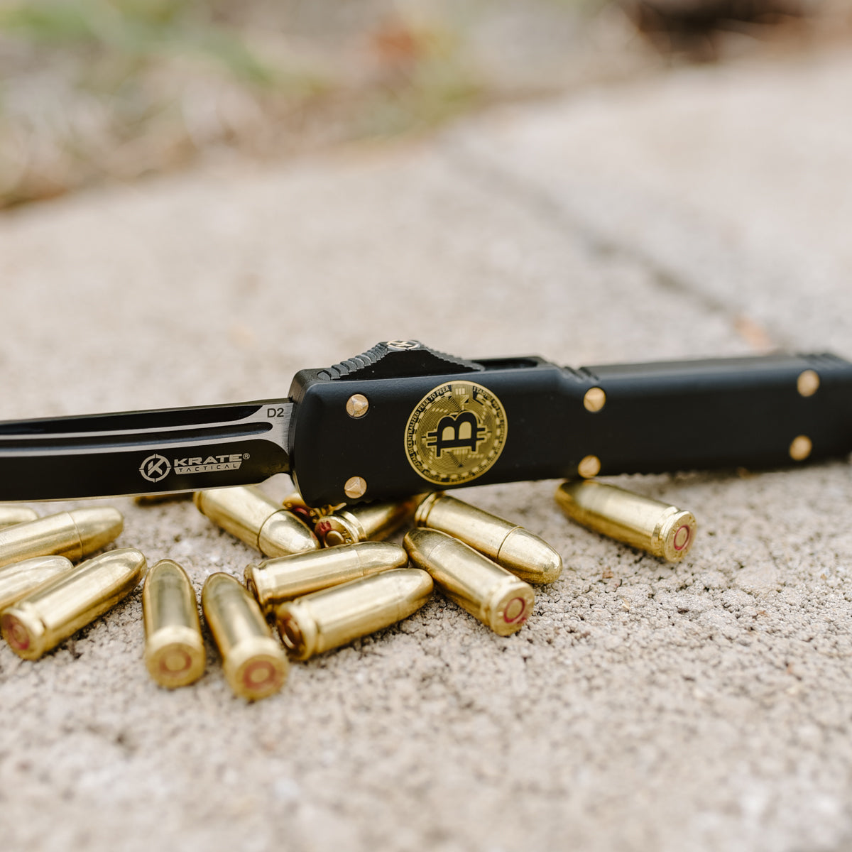 BitCoin OTF Knife