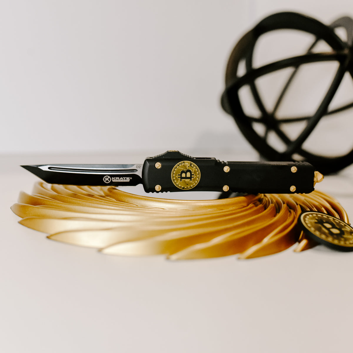 BitCoin OTF Knife