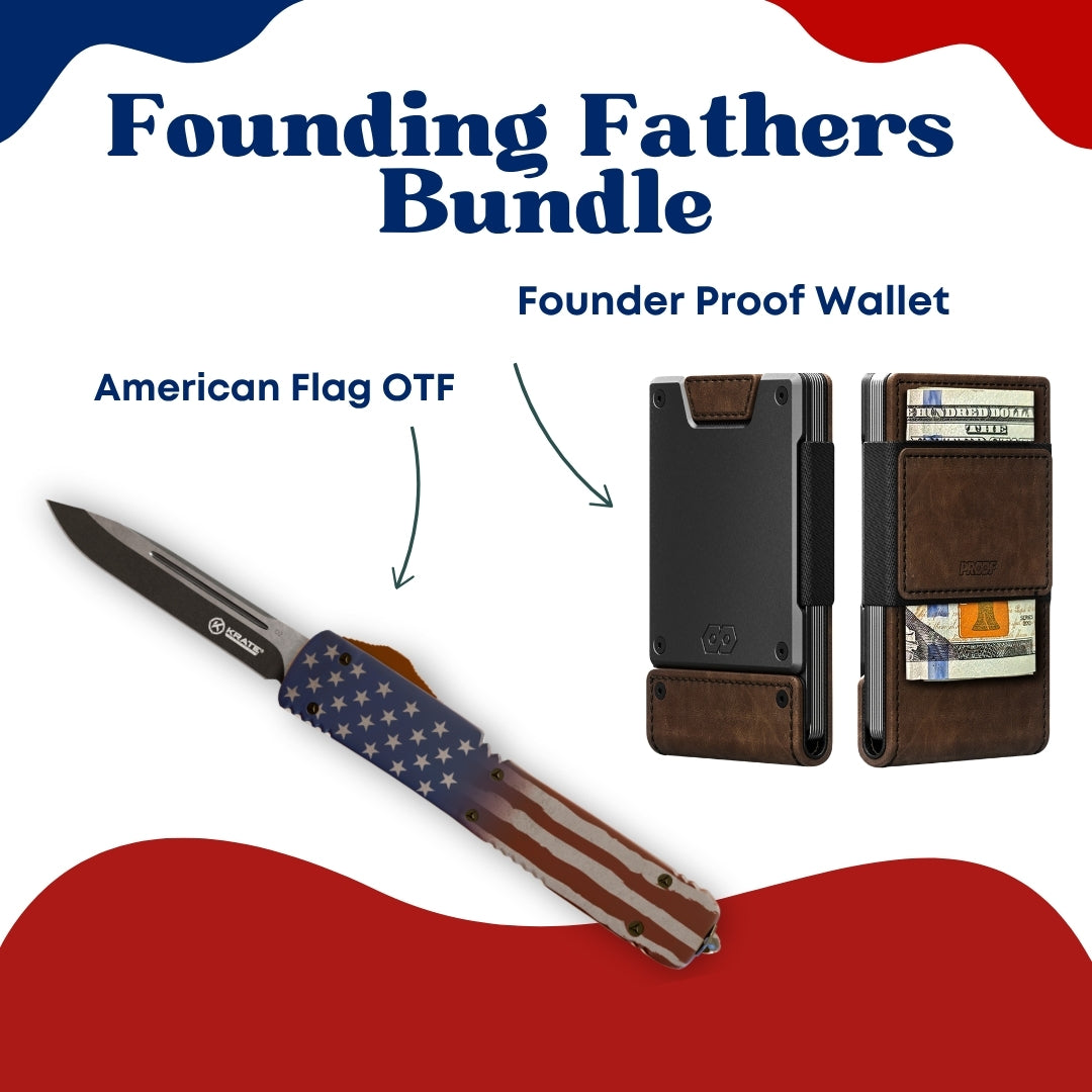 American Flag OTF + PROOF Founder Wallet Bundle