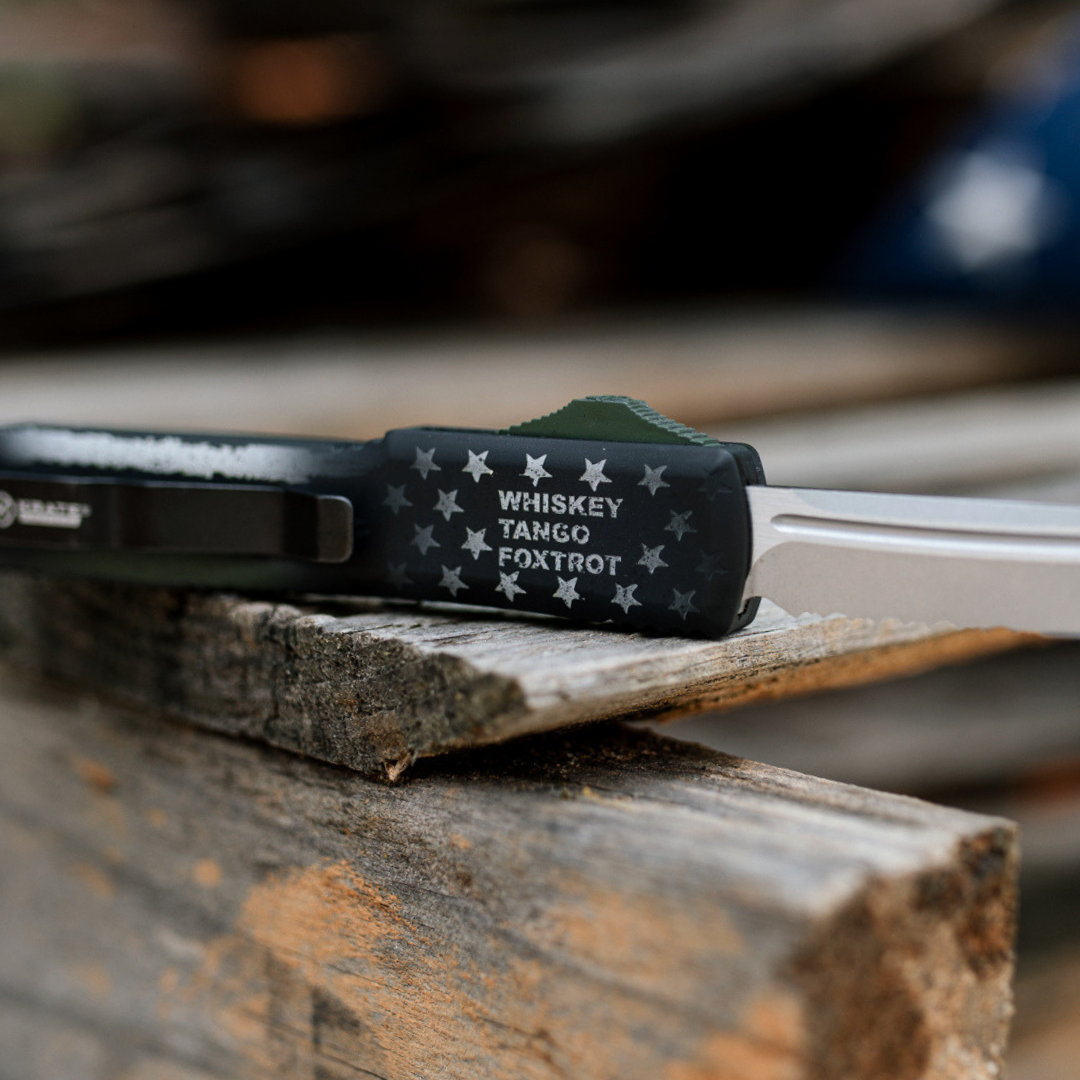 Green Line OTF Knife