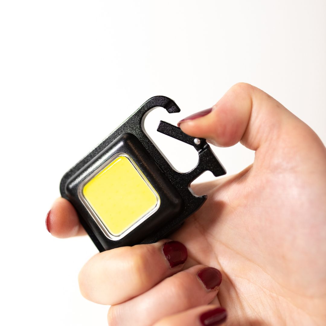 POWERTAC COB LED Rechargeable Keychain Light