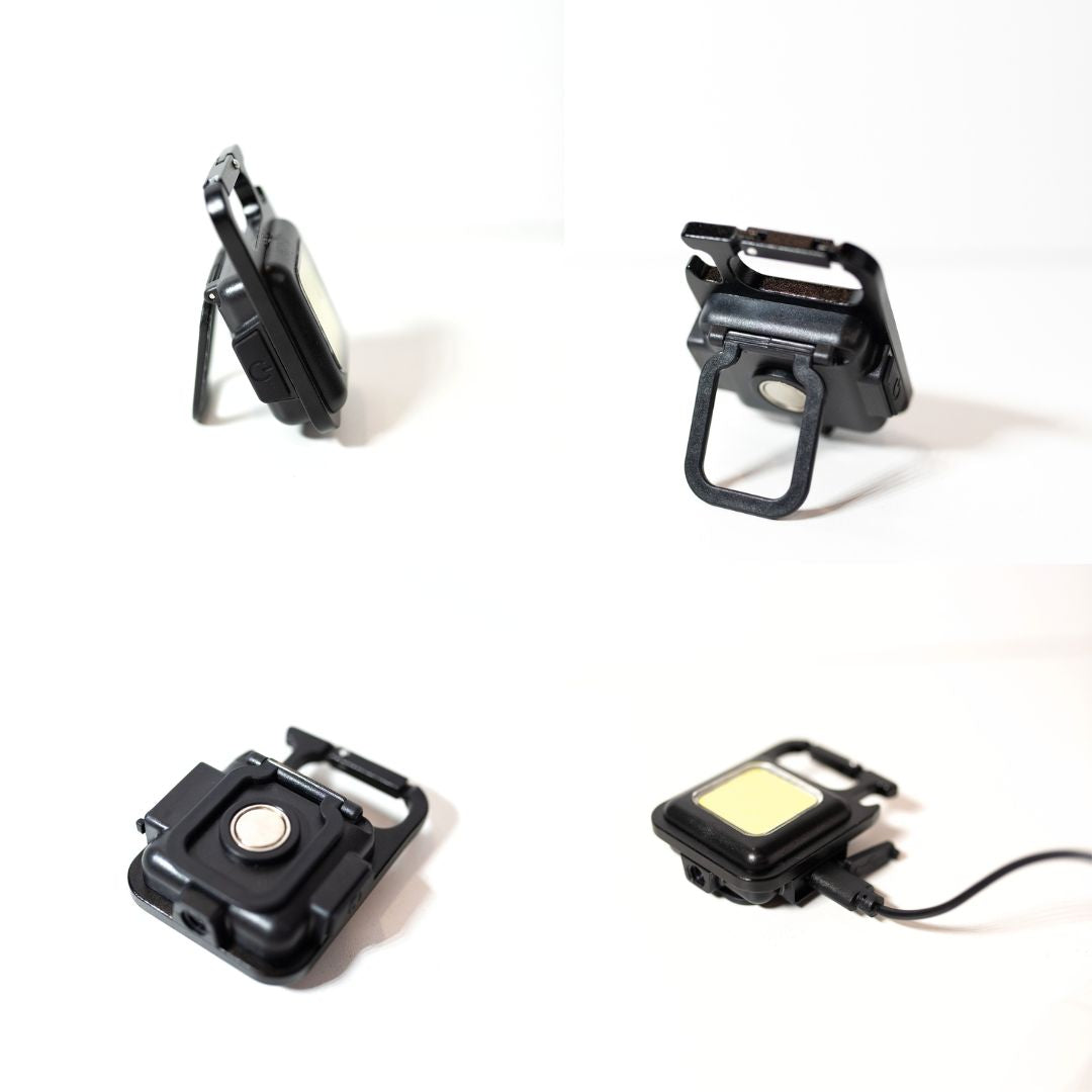 POWERTAC COB LED Rechargeable Keychain Light