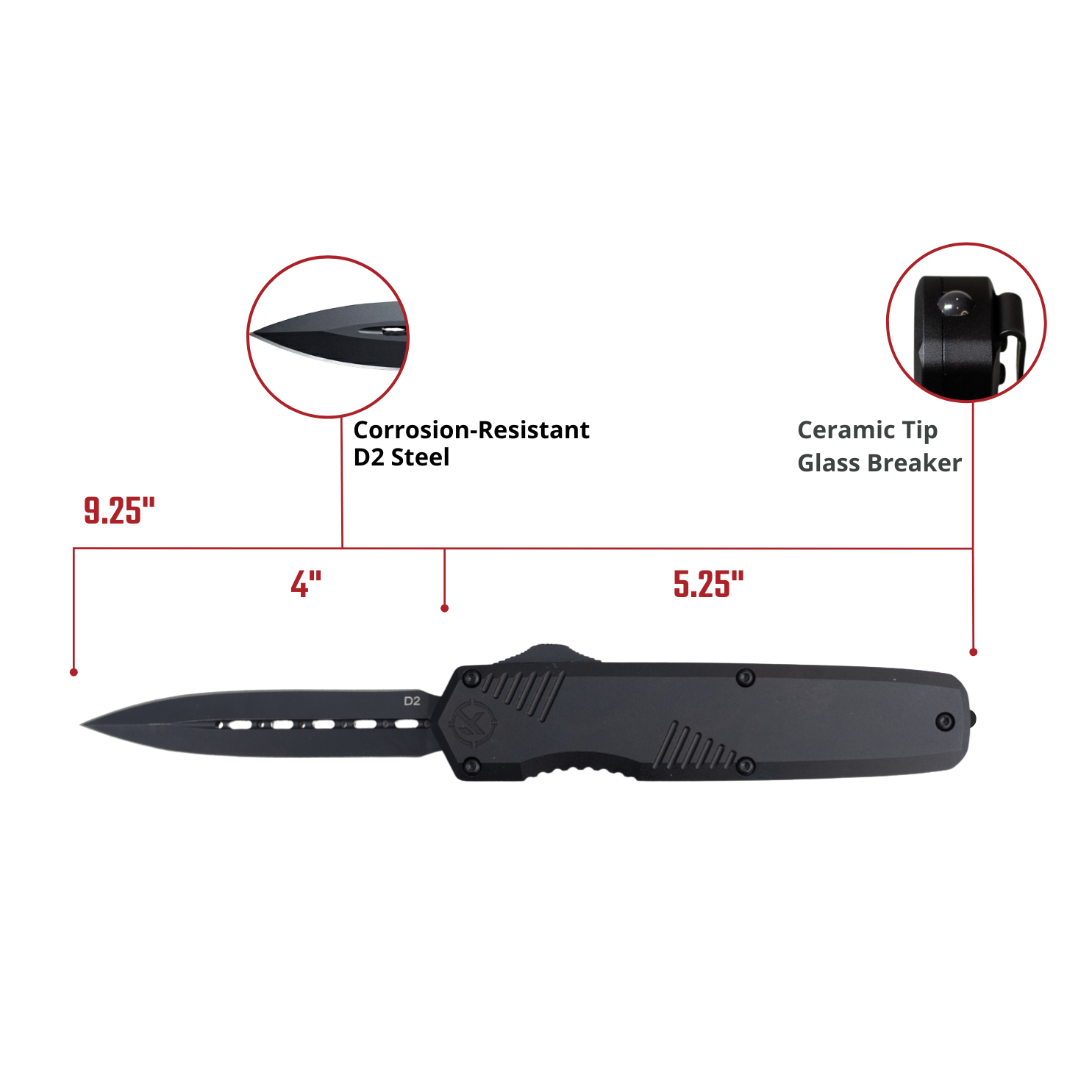 KRT Sentinel Large OTF Knife