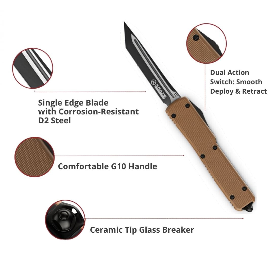 sandstorm otf knife technical specifications