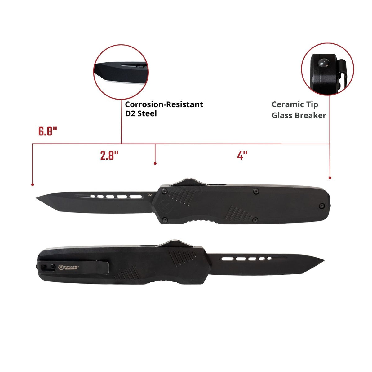 KRT Havoc Small OTF Knife