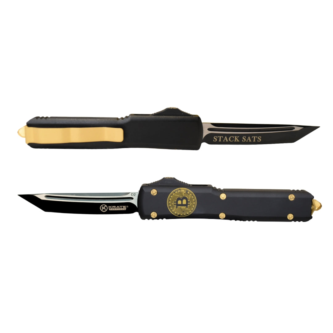 BitCoin OTF Knife