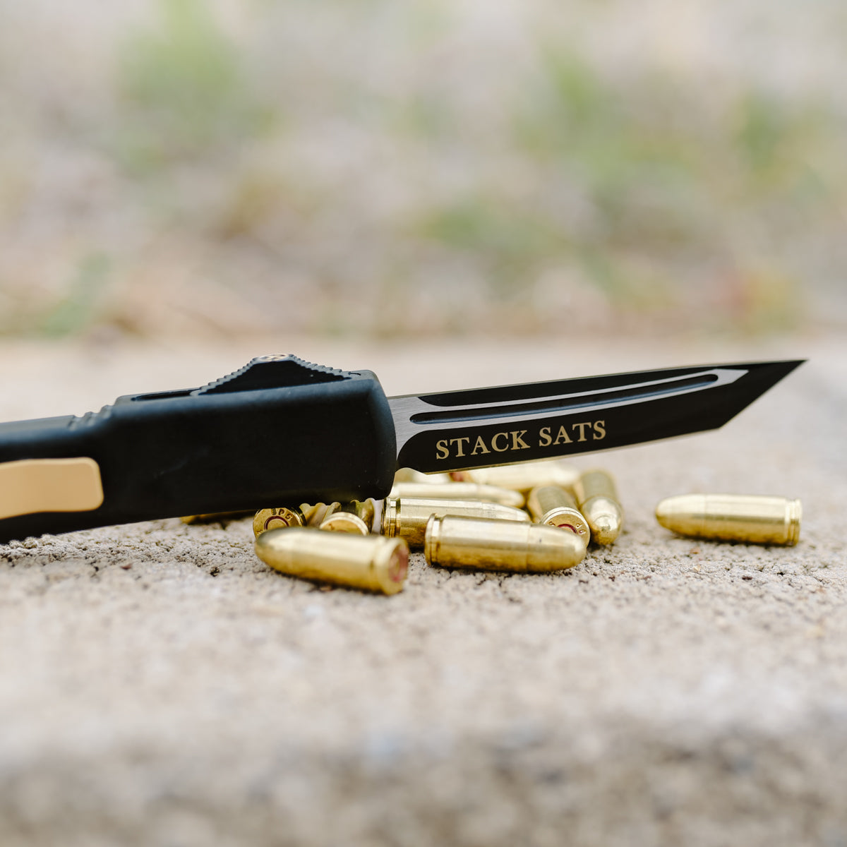 BitCoin OTF Knife