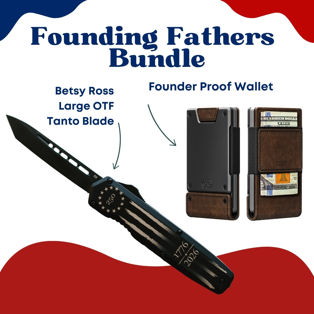Betsy Ross Tanto OTF + PROOF Founder Wallet Bundle
