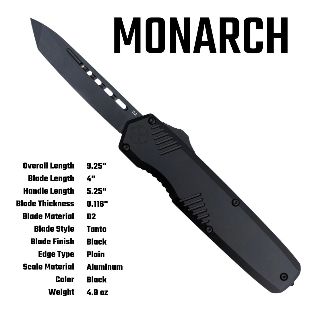 krate tactical monarch large otf knife spec sheet