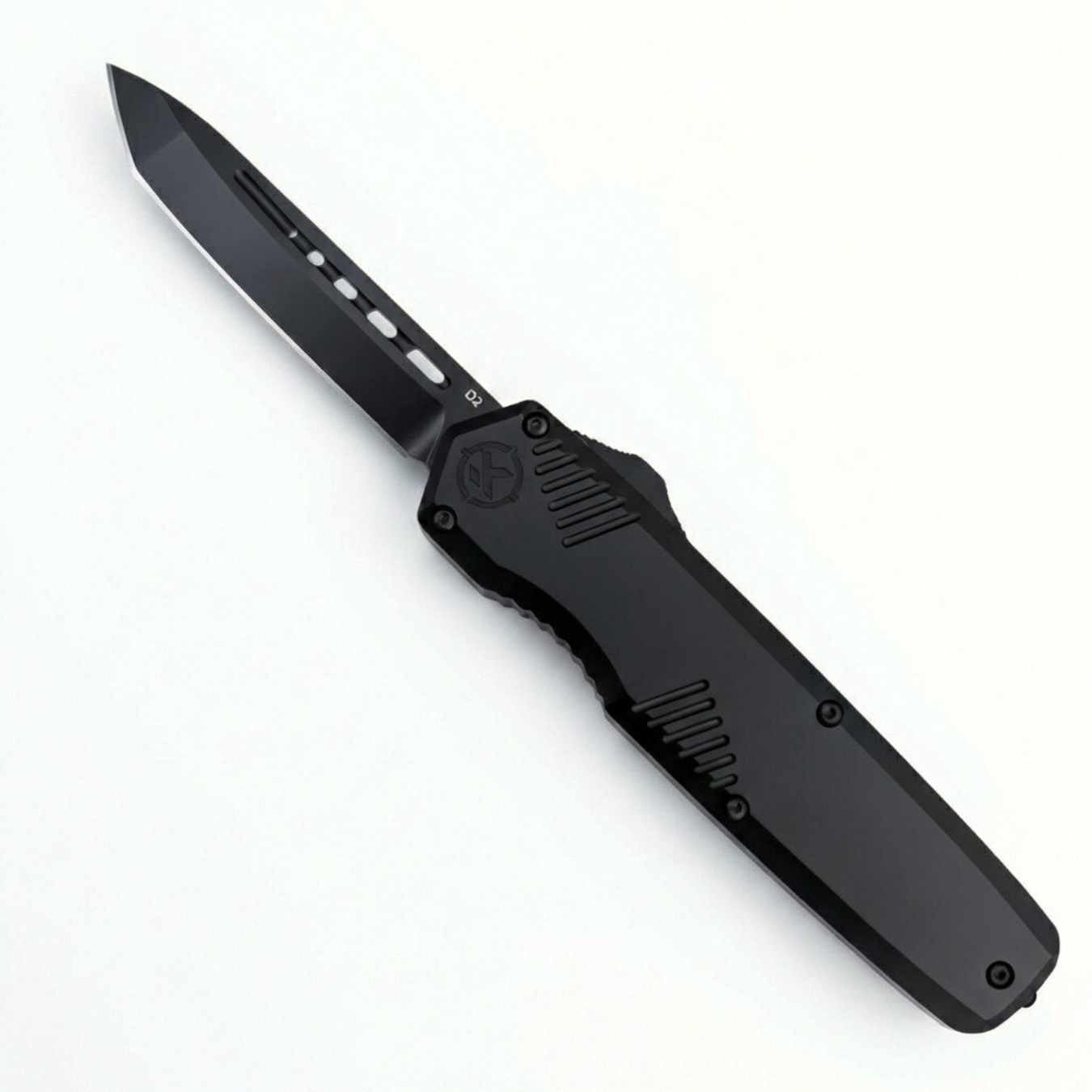 large KRT monarch black finish otf knife
