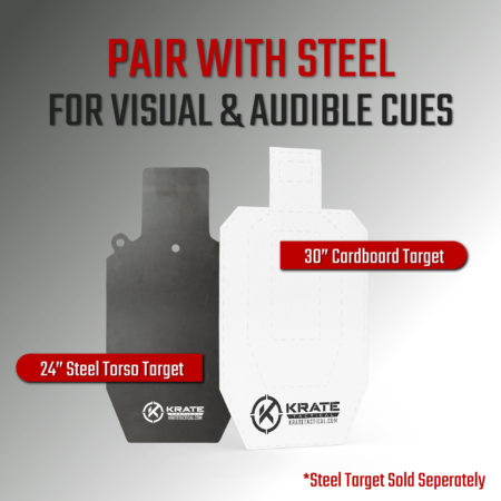 Pair With Steel For Visual & Audible Cues 30 in
