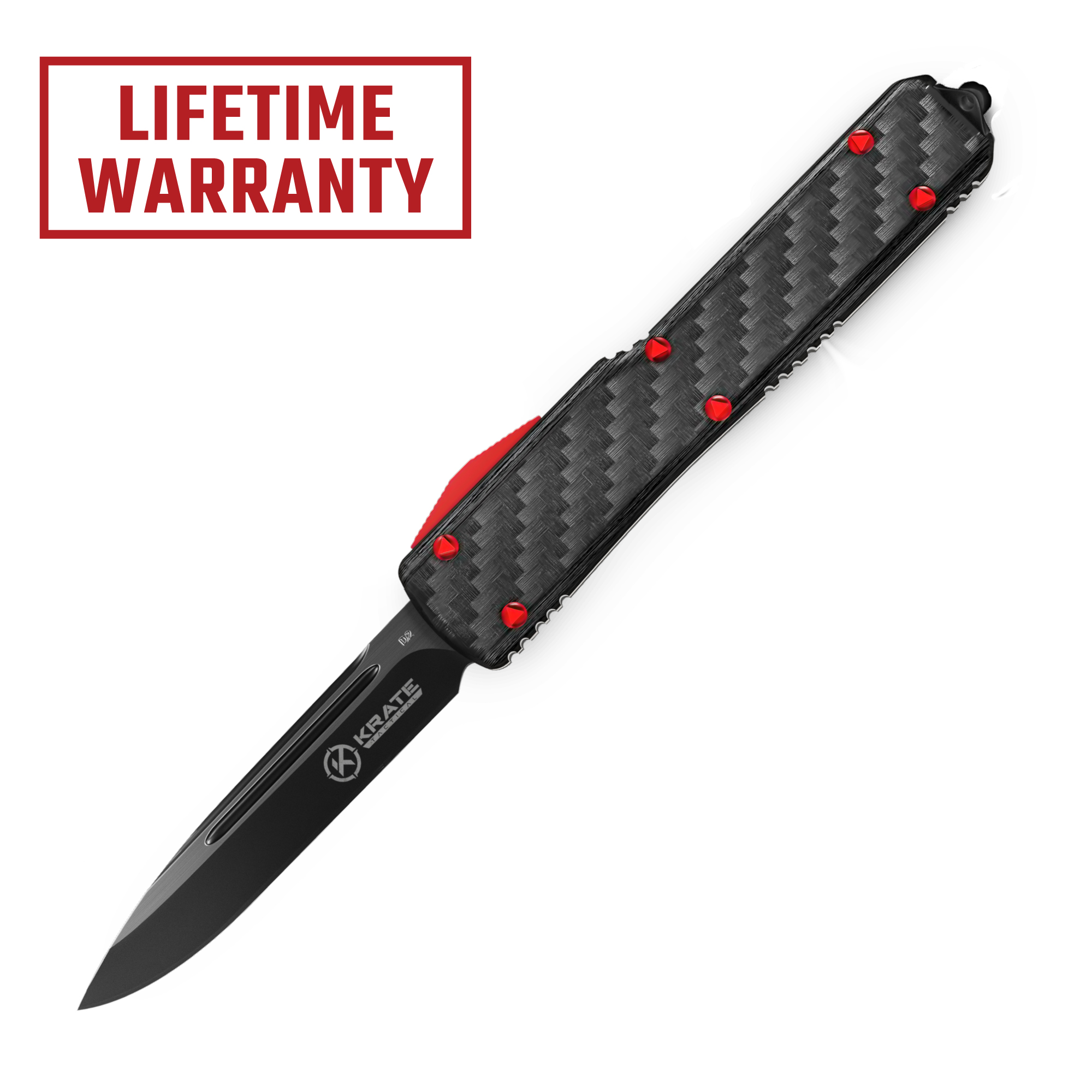 Carbon Fiber OTF Knife – KRATE Tactical