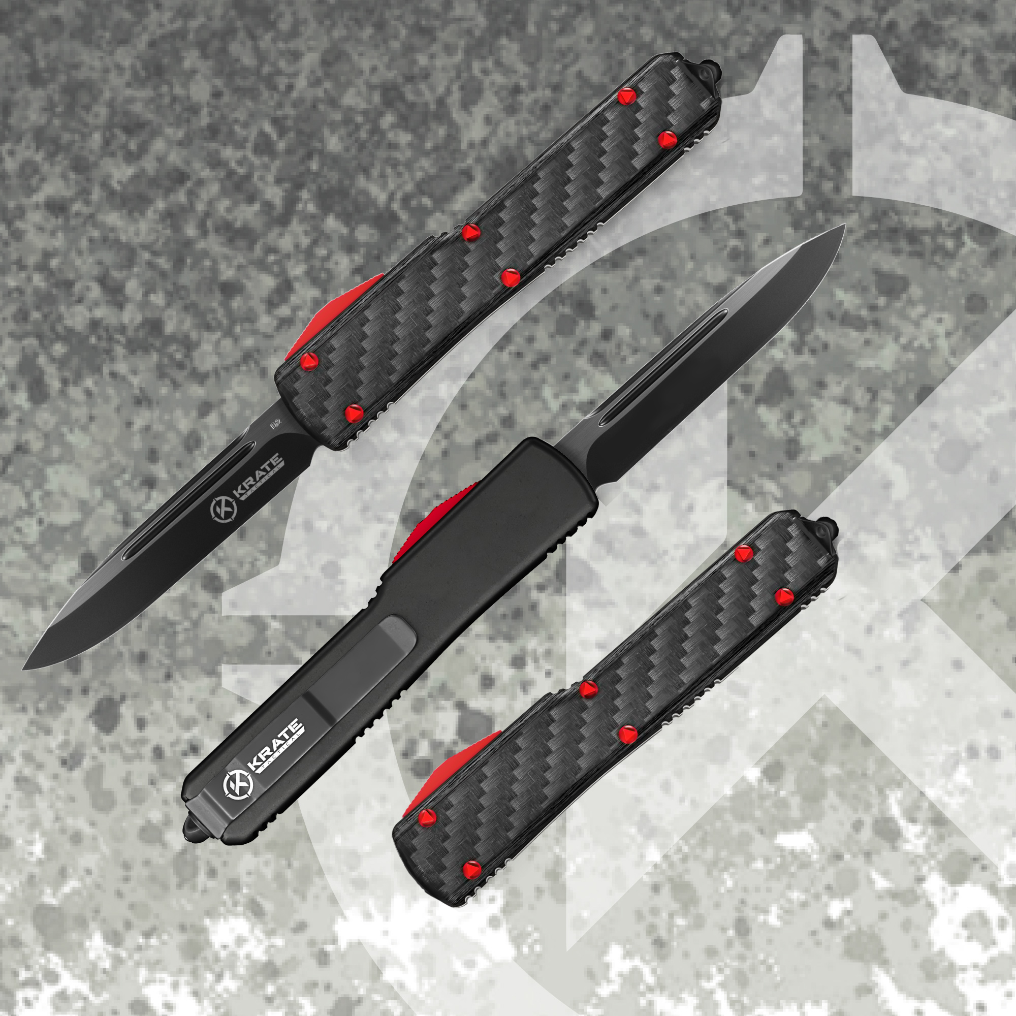  outROAR Gear Folding Scalpel Knife with Carbon Fiber