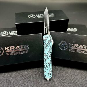 Carbon Fiber OTF Knife – KRATE Tactical